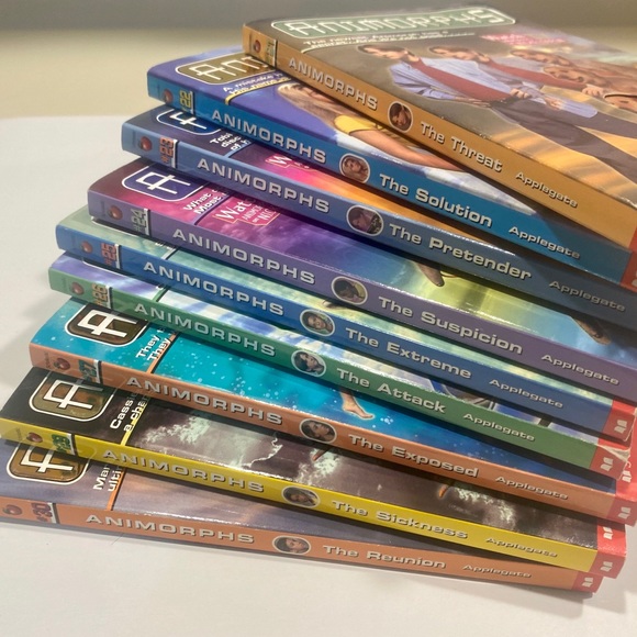 Set of 12 Animorphs Books Young Adult Fantasy YA Novels Bundle Bulk Series - Picture 6 of 9